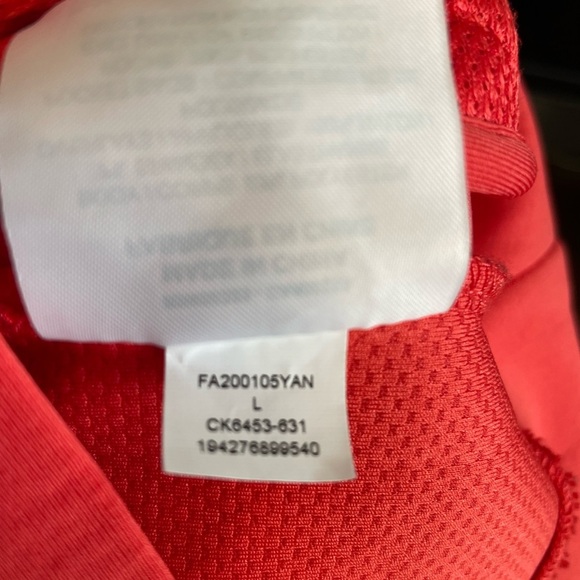 JoRDAN AIR Men’s Size Large Orange Hoodie 1/2 Zip Dri-fit Anti-gravity Equipment - Picture 11 of 12